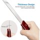 thumbnail image 4 of 10pcs Flat Kebab Skewers Stainless Steel, 24 Inch Turkish Skewers, Adana Kebab Skewers, Meat Fork Long Shish Kebabs Bbq Stick Grill Accessories, 4 of 5