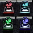 thumbnail image 2 of 3D Crystal Ball Night Light, LED Anime Table lamp , USB Touch 7 Color Change Light for Kids Bedroom 6CM Ball (pkc), 2 of 5