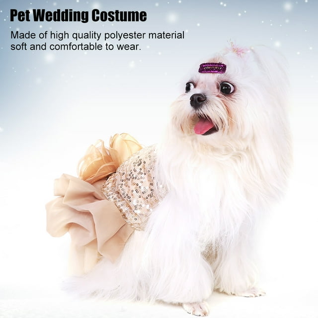 Falda de princesa para cachorros vestido de verano para mascotas vestido para perros pequeños ANGGREK Otros
