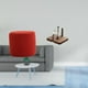 thumbnail image 2 of Reposapiés Otomano, Banco, Silla, Sofá Cilíndrico, Taburete De Té Para Oficina, Dormitorio, Guardería, Apartamento Con Servilletero, Dispensador De Pañuelos, Base De Madera, Organizador, 2 of 8