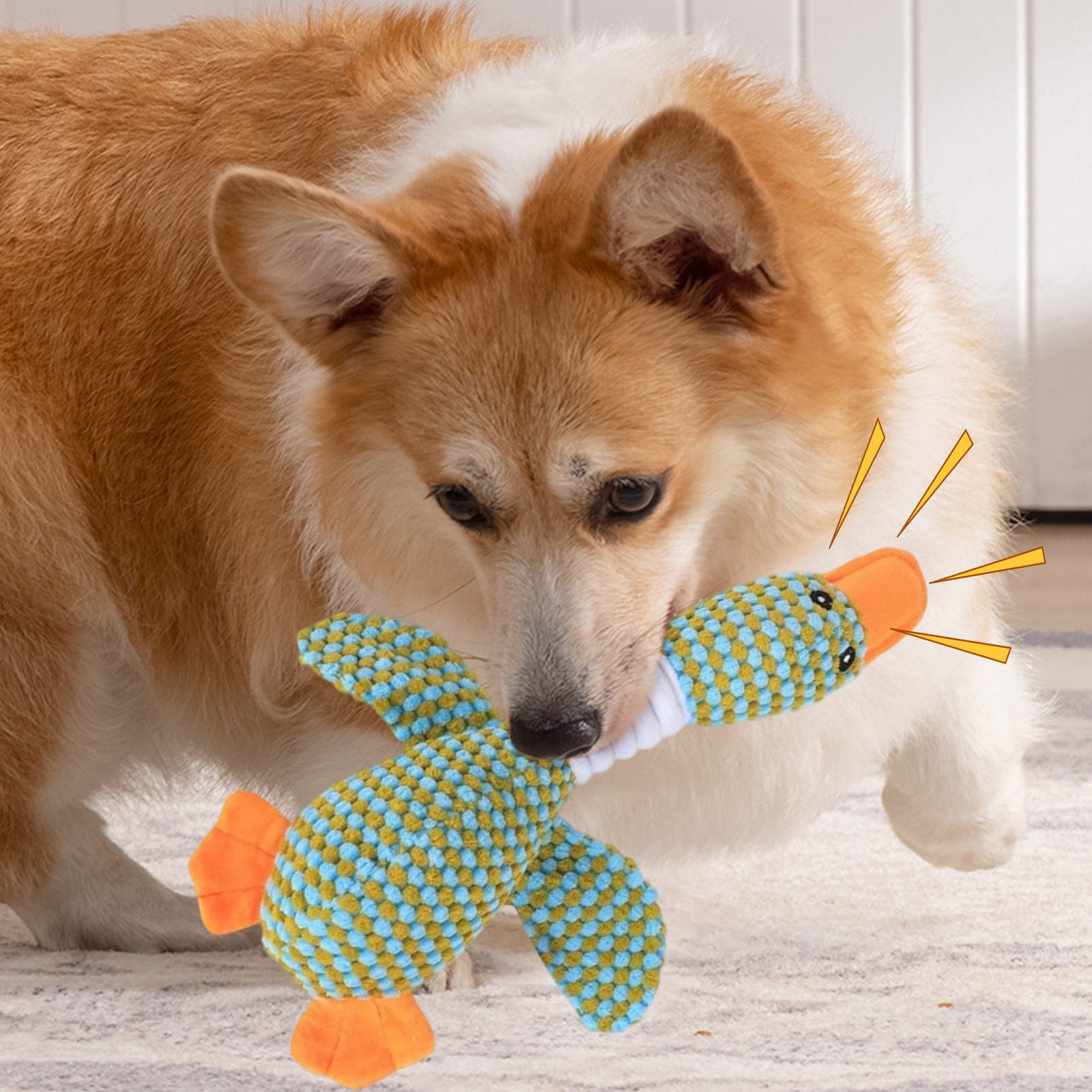 3 Set of Indestructible Dog Toy Cuddly Toy Dog Toy For Dogs Puppy Toy Dog Toy Cuddly Toy With Squeaker