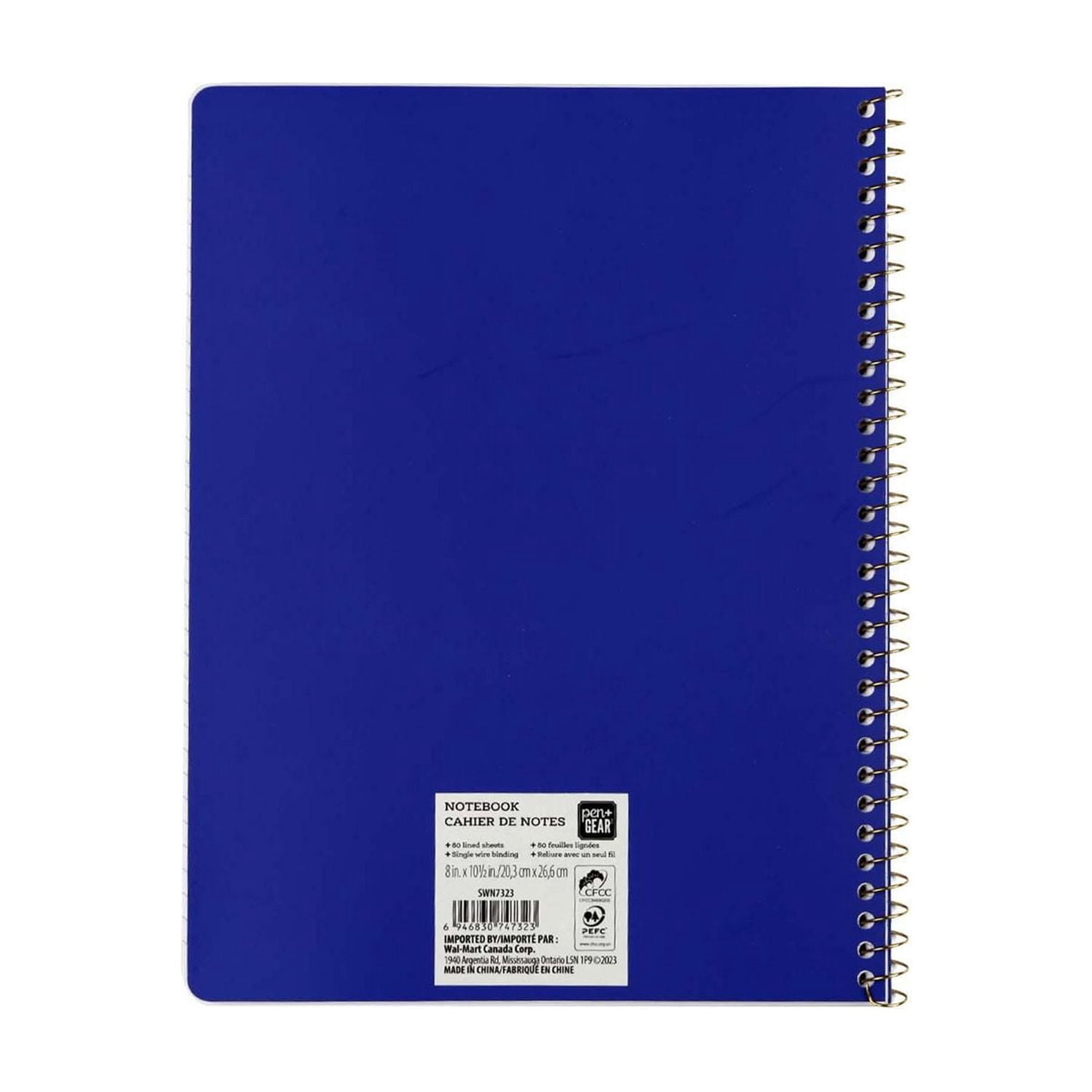 PEN+GEAR BUTTERFLY 8.5X11 NOTEBOOK