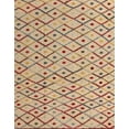 thumbnail image 1 of Ahgly Company Machine Washable Indoor Rectangle Abstract Gold Brown Area Rugs, 7' x 9', 1 of 7