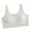 Beige, variant on CAIXIA Training Bras For Girls Wirefree Girls Bustier Bralette Top Seamless Supportive X Back Design Removable Padding Comfort Wide Straps For Teens,L