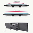 thumbnail image 2 of Speravity Espejo retrovisor Interior para coche, cristal retrovisor de seguridad para montar, accesorio para automóvil, gran angular, hebilla Vehículos, repuestos y accesorios Mis Tipo 2 Curvo Azul Speravity VI017143-02, 2 of 6