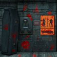 thumbnail image 2 of Pegatinas de Halloween para ventanas con sangre, 12 hojas, pegatinas de manos ensangrentadas, pegatinas de huellas de terror para Halloween, pegatinas sangrientas para decoración de, 2 of 5