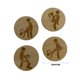 thumbnail image 2 of Posavasos Divertido De Madera Maciza Para Adultos Cateissary HA036202-00, 2 of 6