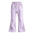 thumbnail image 3 of JFTTX Big Girls Thermal Pants Flared Leg Pants for Girls Elastic Waist Fall Winter Warm Trousers with Pockets, 3 of 3