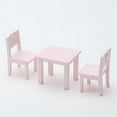 thumbnail image 1 of Ensemble table et Chaises pour Enfants pour Jeu de Rôle - Petit Meuble 3 Pcs, 1 of 3