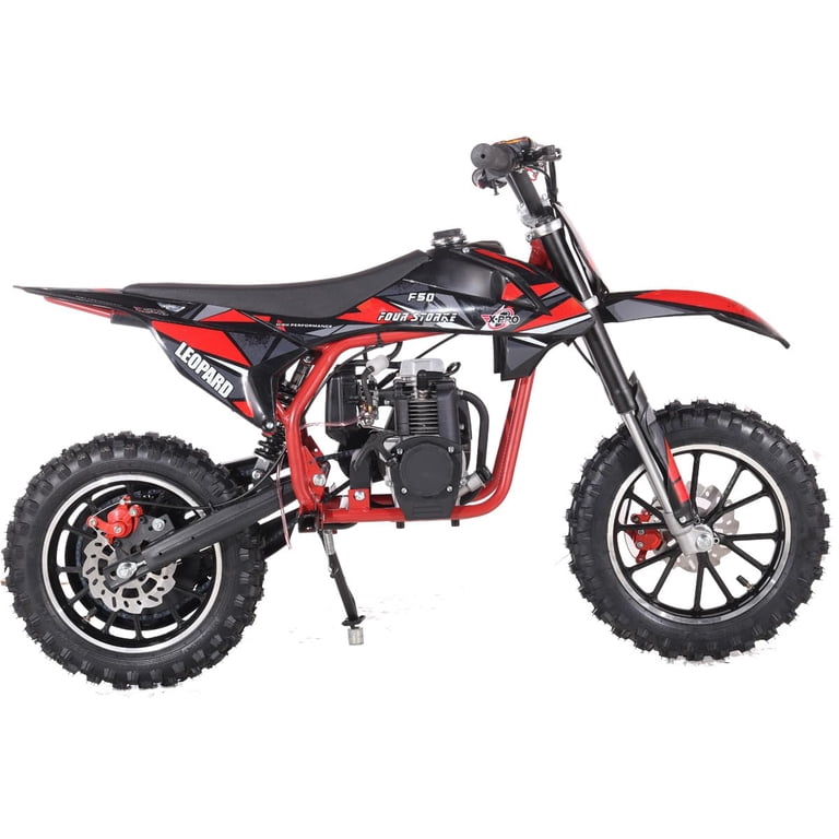 X-Pro Leopard 40 Mini Gas Dirt Bike, Gas Power 4 Stroke Dirt Bike