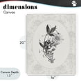 thumbnail image 4 of Stupell Industries French Country Vintage Botanical & Lace Canvas Art, 16 x 20, by CAD Designs, 4 of 8