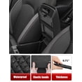 thumbnail image 2 of KBH Center Console Armrest Cover for Subaru Crosstrek/Impreza Accessories 2024 2025 2026, Anti-Scratch Leater Car Arm Rest Box Lid Cover Protector, Black, 2 of 7
