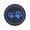 Blue, variant on Jkung Car Round Water Bottle Silicone Coaster Dog Paw Print Cup Holder Anti-slip Hear-resistant Silicone Cup Mat Car Interior Accessories