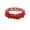 Red, variant on Coastal Jewelry Polished Red Dyed Coral Beaded Bracelets (Set of 3)