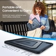 thumbnail image 6 of Fintie Shockproof Case for iPad (A16) 11th Generation 11 Inch (2025), iPad 10th Gen 10.9 Inch (2022) - [Built-in Pencil Holder] Slim Frosted Protective Cover with Multi-Angle Kickstand (Black), 6 of 9