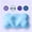 Blue, variant on GEEKLiYun Memory Foam Neck & Shoulder Support Pillow (OEKO-TEX Certified) – Ergonomic Cervical Pillow; Contoured Orthopedic Design Suitable for Side, Back, and Stomach Sleepers