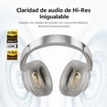 thumbnail image 3 of Qcy H3S Audífonos Inalámbricos 56db Gamer Diadema Hi-res Gris, 3 of 8