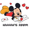 thumbnail image 2 of Love Letters Color Cartoon Customized Wall Decal - Custom Vinyl Wall Art - Personalized Name - Baby Girls Boys Kids Bedroom Wall Decal Room Decor Wall Stickers Decoration Size (10x10 inch), 2 of 2