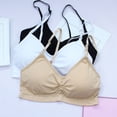 thumbnail image 4 of KAKOWELY Bralette Sin Costuras Beige Para Ejercicio Con Textura Cómoda Y Resistencia, 4 of 5