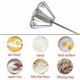 thumbnail image 3 of Cateissary Batidor Manual de huevos de acero inoxidable, batidor de mano para cocina DIY, batidor de mano reutilizable para ahorrar trabajo, Cocina y Comedor, 3 of 5