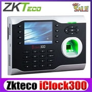 ZKTeco iClock300 WiFi Office Terminal Automatic Punch in and Out Time Card iClock300+ID