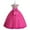Red A, variant on CSCHome 4-12Y Toddler Princess Dresses for Girls Bridesmaid Wedding Princess with Bow Tulle Prom Dresses Graduation Party Dress for Kids