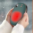 thumbnail image 1 of EARKITY Hand Warmers Rechargeable, 2 in 1 Electric Hand Warmer Power Bank, Pocket Warmer with LED Display, Hands Heater, Portable Charger, Great for Outdoor Sports, Hunting, Golf, Camping, Warm Gift, 1 of 5