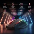 thumbnail image 2 of M810 Max 3-mode Wireless Gaming Mouse  12000 Dpi Wired/wireless Rgb W/rapid Fire Key 8 Macro Buttons 188-hour Reliable Power Capacity For Pc/mac/laptop, 2 of 8