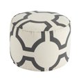 thumbnail image 2 of Ashley Furniture Geometric Cylinder Pouf in Charcoal, 2 of 2