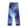 thumbnail image 3 of Haiem Red And Blue Fire Dragon Men's Pajama Pants Ultra Lightweight Pjs Bottoms Sleepwear Bottom Pants With Pocket Drawstring-X-Large, 3 of 7