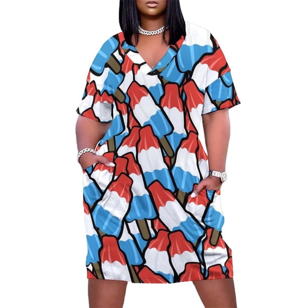 Vestido holgado africano con bolsillo para mujer vestidos para ocasiones oficiales