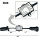 thumbnail image 3 of Usa To Eu Trailer Light Converter Us 7-way Blade Socket To Eu 7-pin Round Plug, 3 of 5