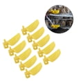 thumbnail image 1 of 10Pcs Yellow Automatic Waterers, Large Size, Drinking Cups Bowl for Quail Chicken Birds with Wide Applicability, 1 of 7