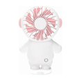thumbnail image 4 of White Mini Pocket Small Fan Handheld Electric Fan Cartoon Little Bear Small Fan, 4 of 4