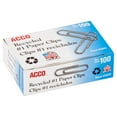 thumbnail image 3 of ACCO Recycled Paper Clips, Smooth Finish, #1 Size, 100/Box (A7072373), 3 of 4