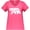 AD-Pink, variant on Inktastic Montana White Bear Silhouette Women's Plus Size V-Neck T-Shirt