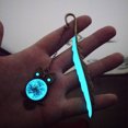 thumbnail image 3 of Marcapáginas con plumas luminosas, marcapáginas con plumas de metal luminoso de búho vintage, cola de ballena fluorescente, marcapáginas de regalo creativo, 3 of 5