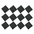 thumbnail image 1 of 12 Pack Solid Colors Cotton Squares Bandanas Black, 1 of 8