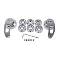 thumbnail image 3 of Colaxi Kit de Poignée de Porte Accessoire Pièces de Rechange Résistant à l'Usure Haute Performance Professionnel Facile à Installer Remplacement Alliage d'Aluminium, 3 of 8