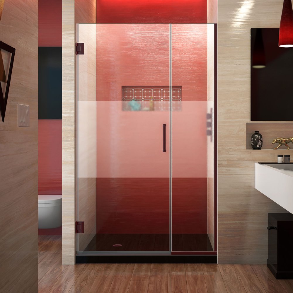 DreamLine Unidoor Plus 39-39 1/2 in. W x 72 in. H Frameless Hinged