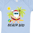 thumbnail image 4 of Inktastic Beach Bod-summer Santa Boys or Girls Baby Bodysuit, 4 of 5