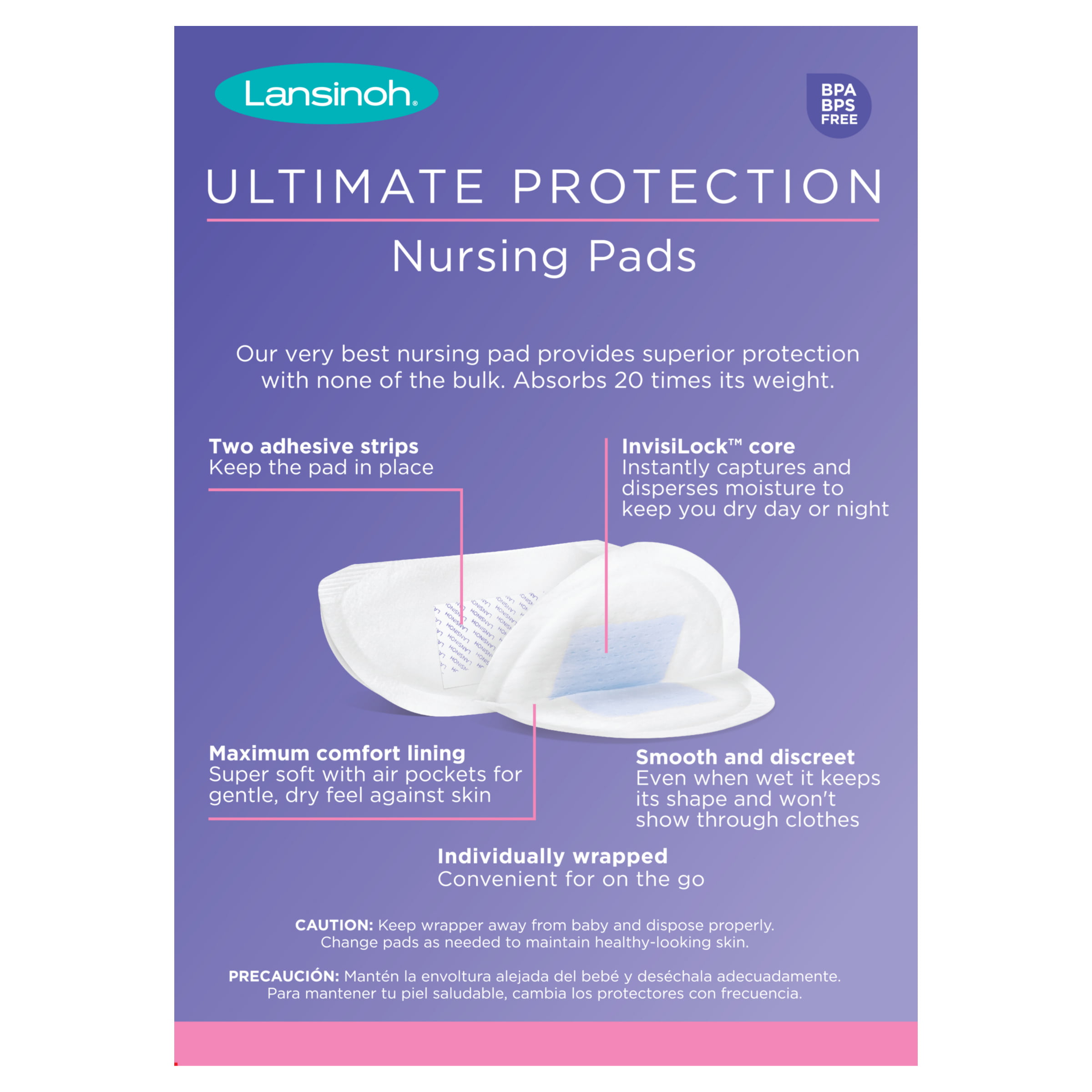 Lansinoh® Disposable Nursing Pads 60 ct