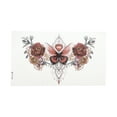 thumbnail image 1 of Unique Bargains 1 Pc Realistic Temporary Tatto Collarbone Fake Tattoos Red Black, 1 of 5