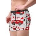 thumbnail image 2 of Honeii Gnomes On The Car Print Mens Boxer Briefs Breathable,Boxer Brief for Men, Moisture-Wicking Underwear-Large, 2 of 5