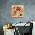 thumbnail image 4 of Epic Graffiti 'Gilded Loose Floral II' by Silvia Vassileva, Canvas Wall Art, 18"x18", 4 of 8