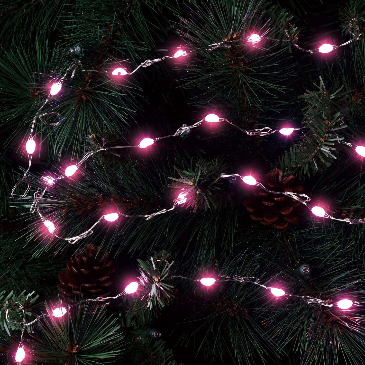 Holiday Time BO 30 LED RGB Fairy Lights, RGB 6 colours