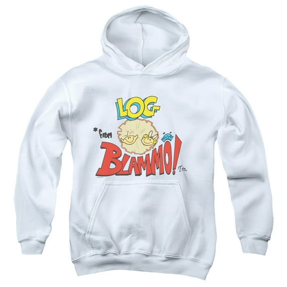 Ren And Stimpy Log *From Blamo Unisex Youth Pull-Over Hoodie