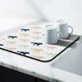 thumbnail image 3 of Vintage Horse Coffee Mat Absorbent Non-Slip Mat for Espresso Machines, Retro Farmhouse Style, Durable, 3 of 5