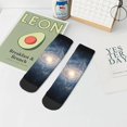 thumbnail image 7 of Pofeuu The Galaxy Print 30cm Socks, Adult Running Hiking Socks for Youth and Adult, 7 of 7