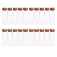 thumbnail image 1 of 20pcs Cork Glass Bottles Transparent Tea Storage Jars Mini Empty Bottle Tea Subpacking Bottles for Home Party (30x60mm), 1 of 9